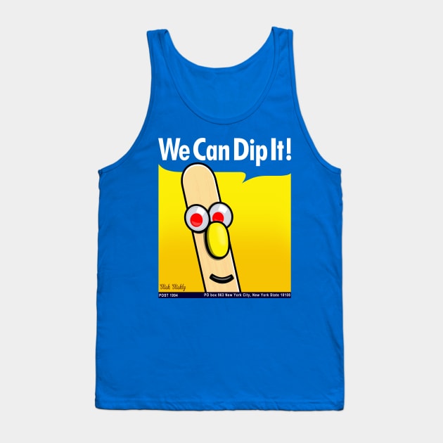 90's Cartoon Cute We Can Do It Parody Tank Top by BoggsNicolas